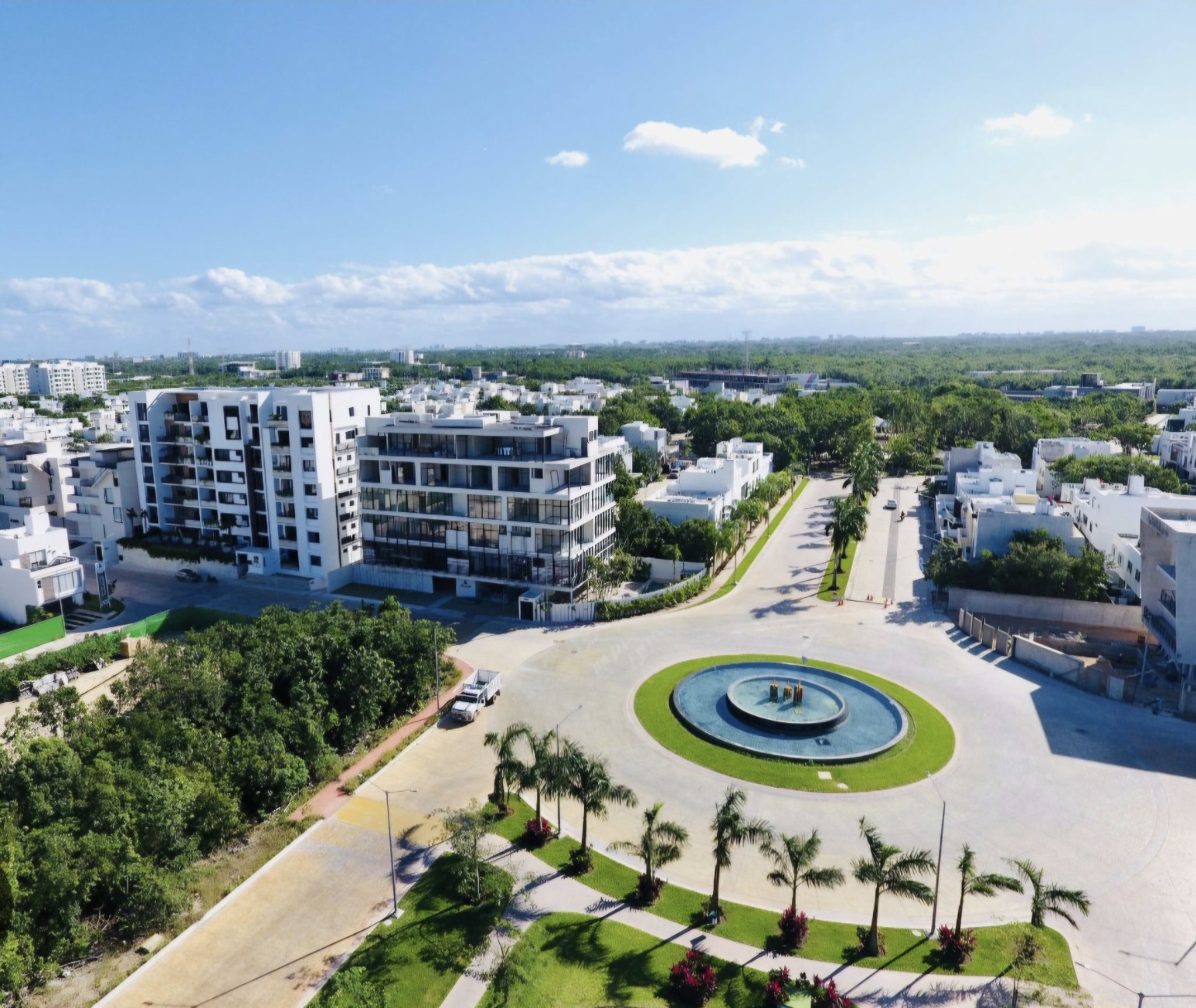 Vista aérea de Residencial Arbolada